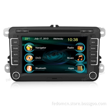 7 Inch TFT LCD Touch Screen Car DVD GPS Navigation System for Vw Tiguan with Bluetooth+Radio+iPod+Video